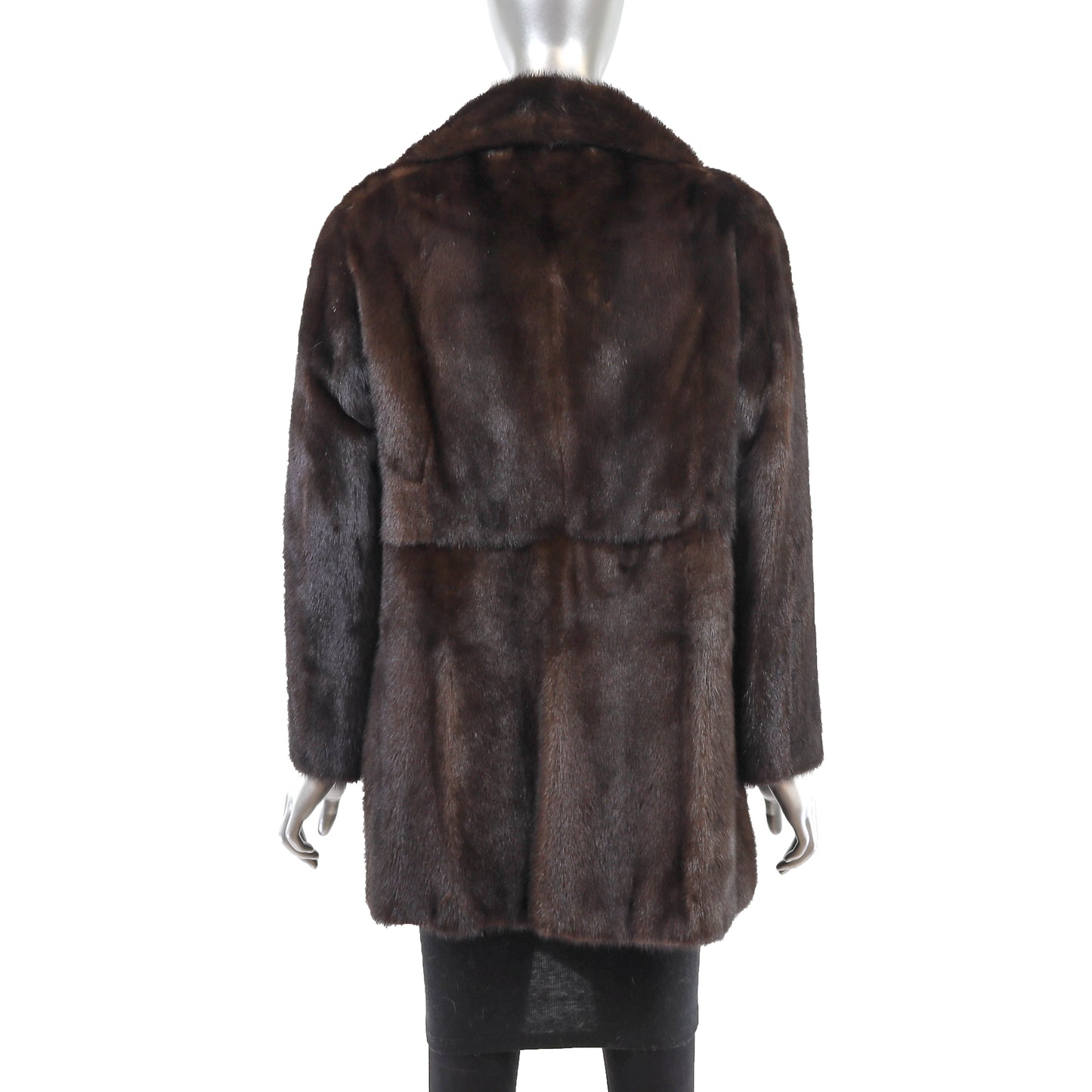 Mahogany Mink Jacket- Size M