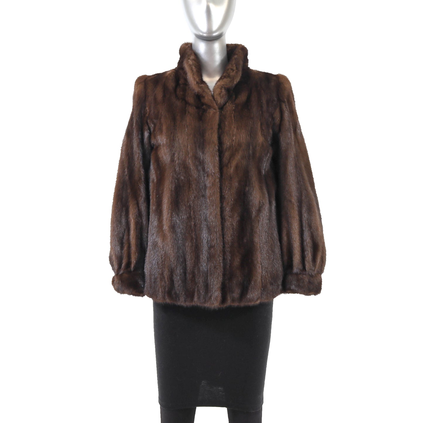 Emilio Gucci Brown Mink Jacket- Size XXS