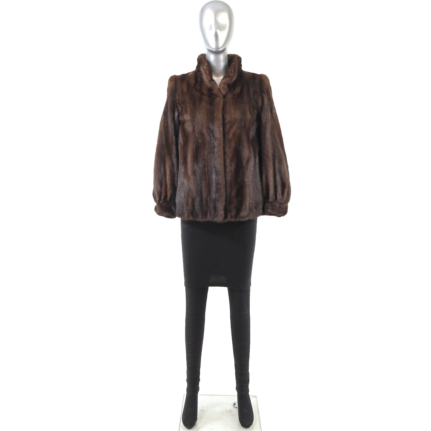 Emilio Gucci Brown Mink Jacket- Size XXS