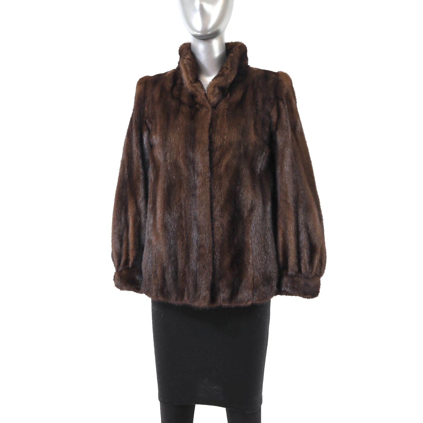 Emilio Gucci Brown Mink Jacket- Size XXS