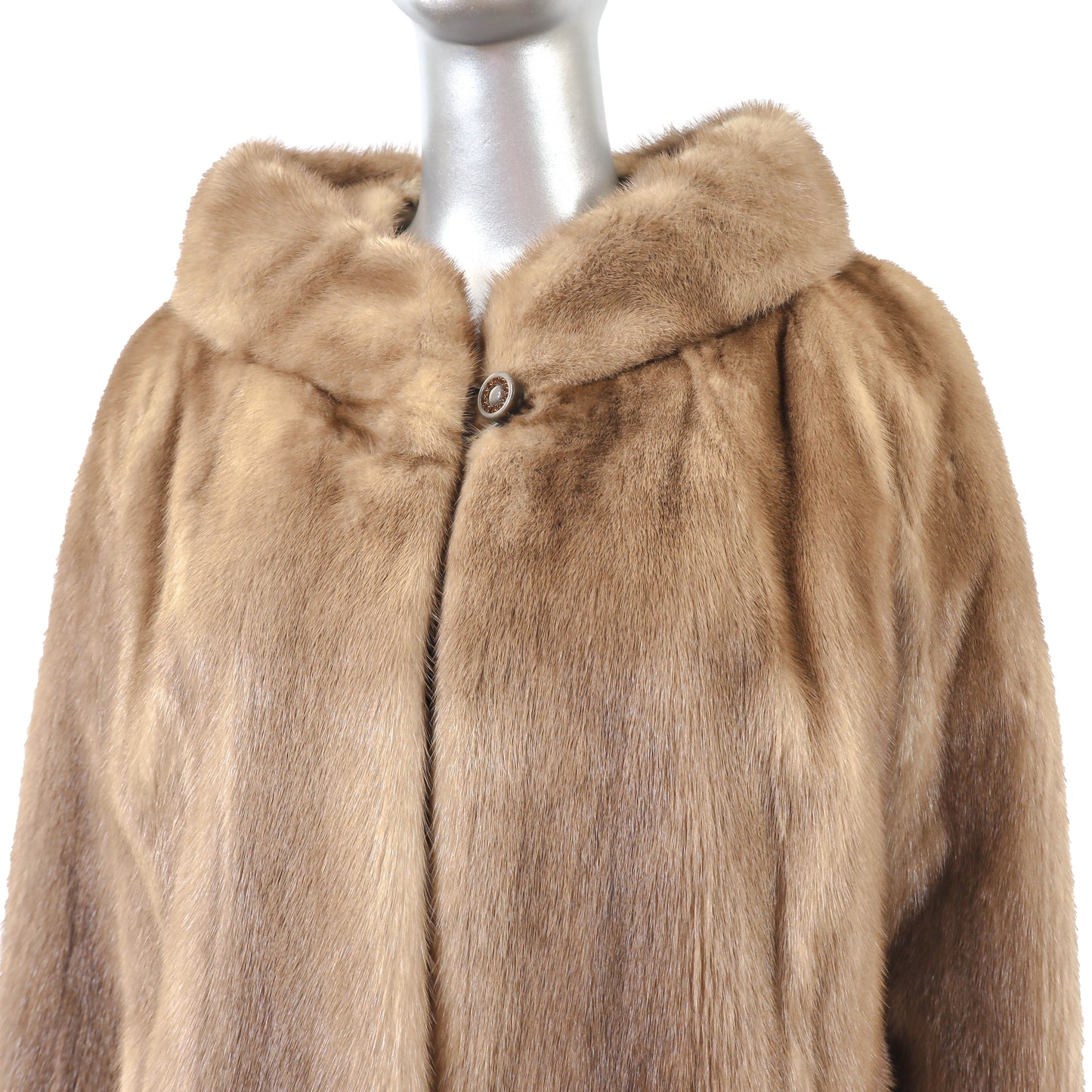 Light Brown Mink Jacket- Size M