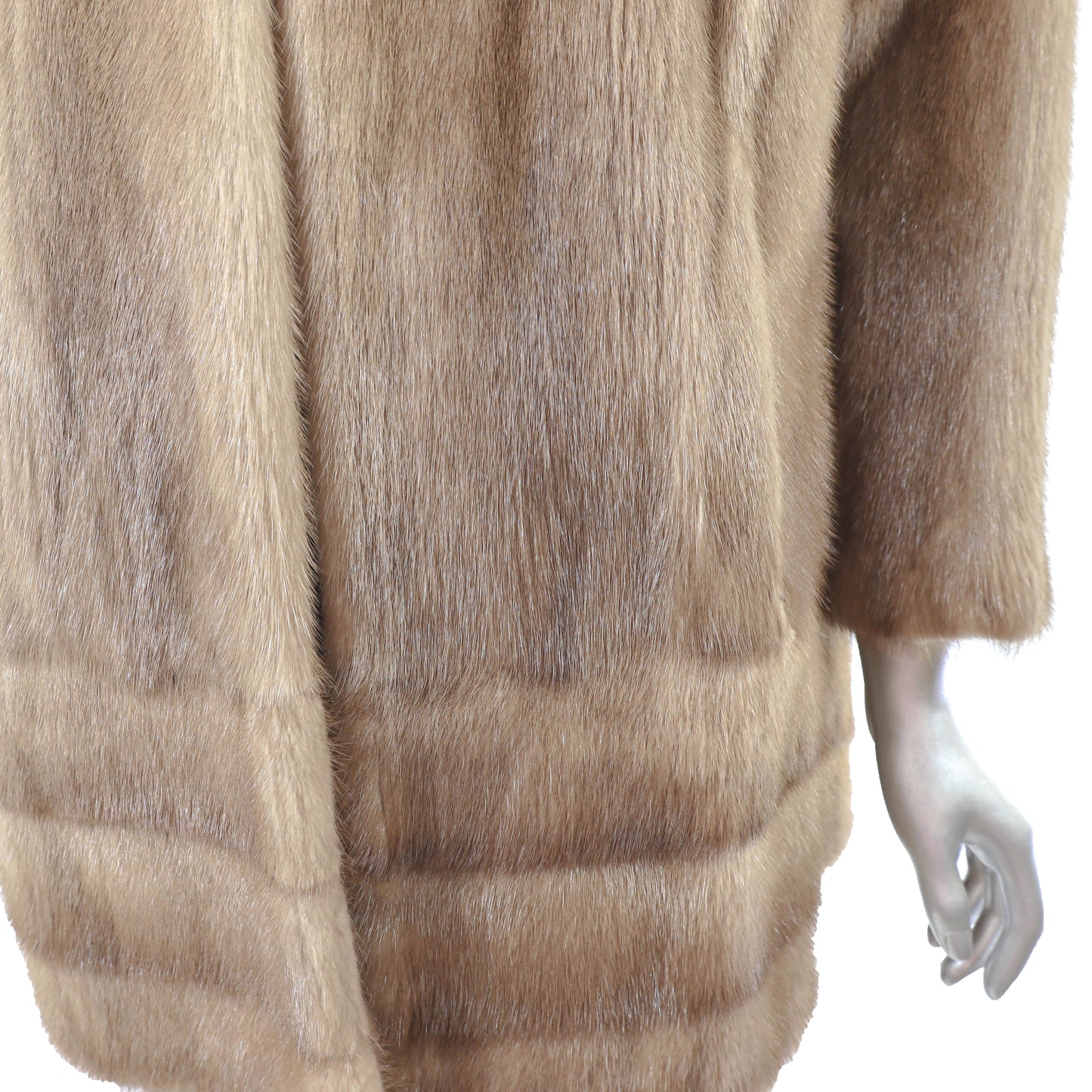 Light Brown Mink Jacket- Size M