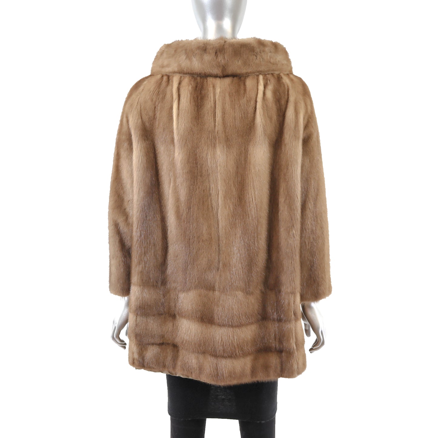 Light Brown Mink Jacket- Size M
