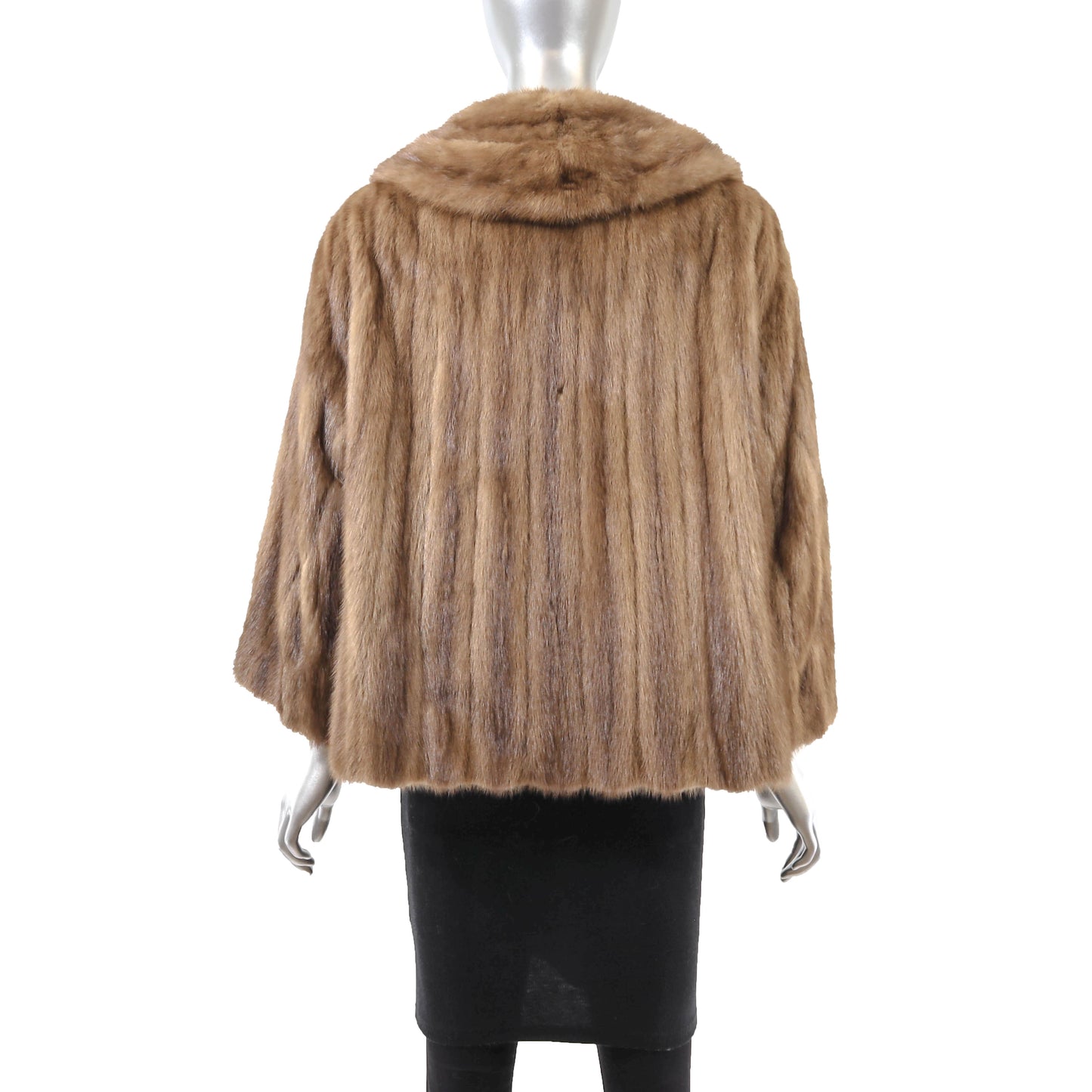 Light Brown Mink Jacket- Size L