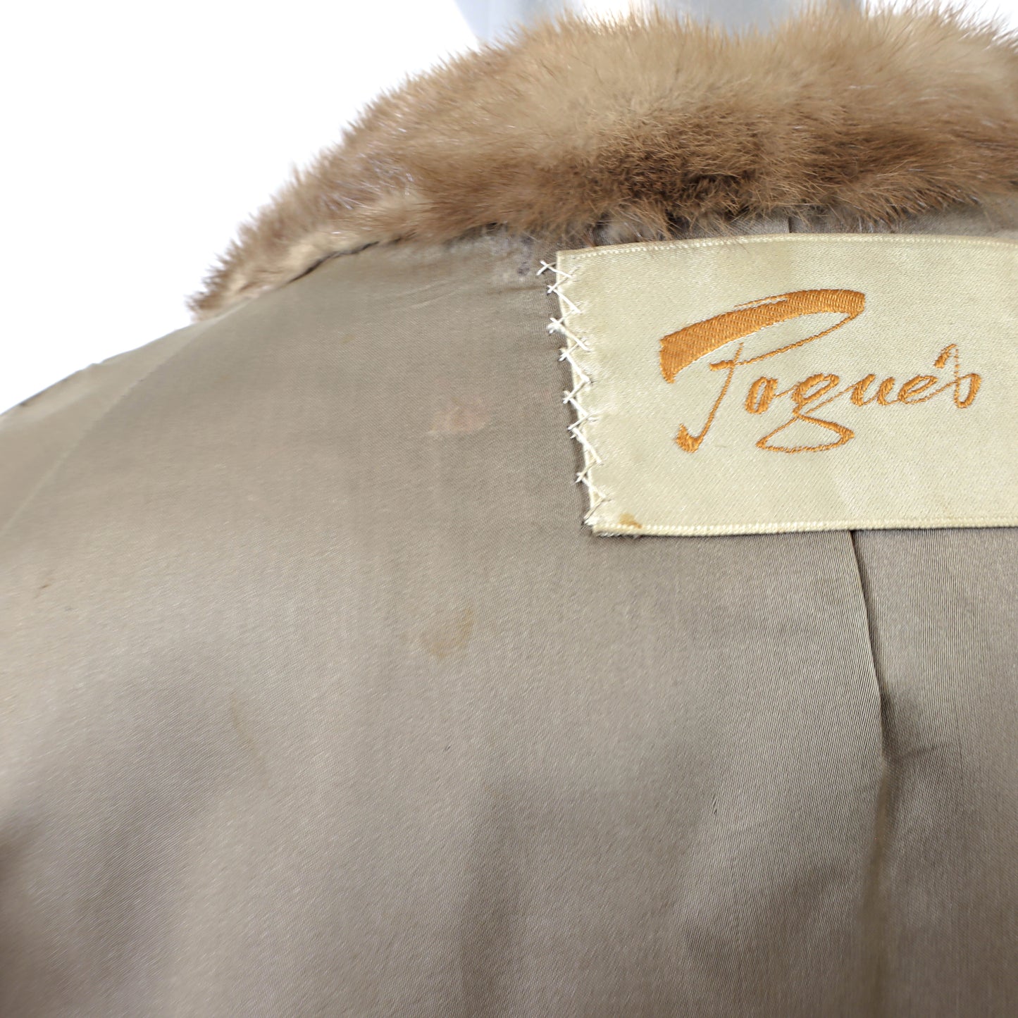 Light Brown Mink Jacket- Size L