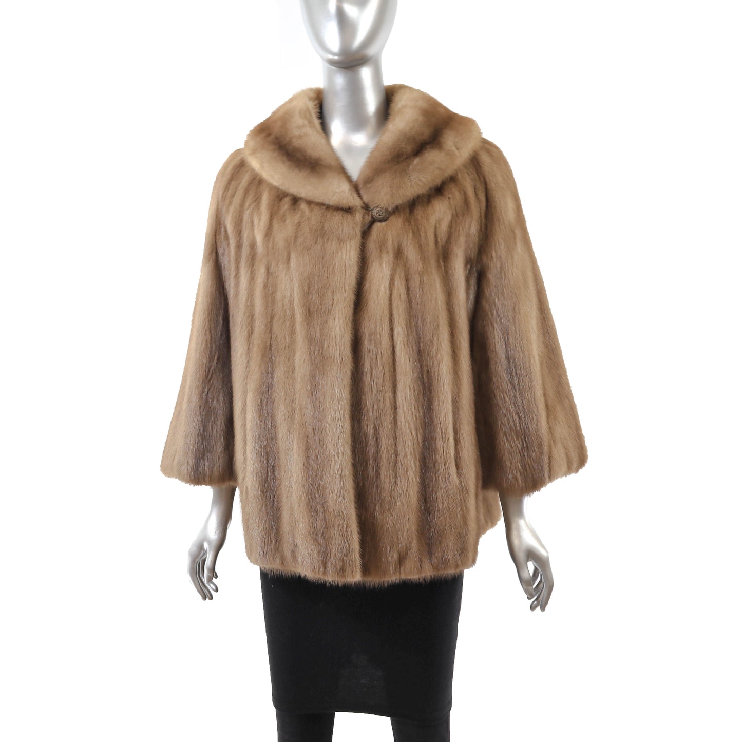 Light Brown Mink Jacket- Size L
