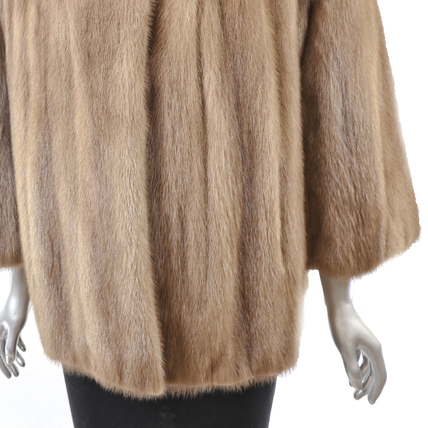 Light Brown Mink Jacket- Size L