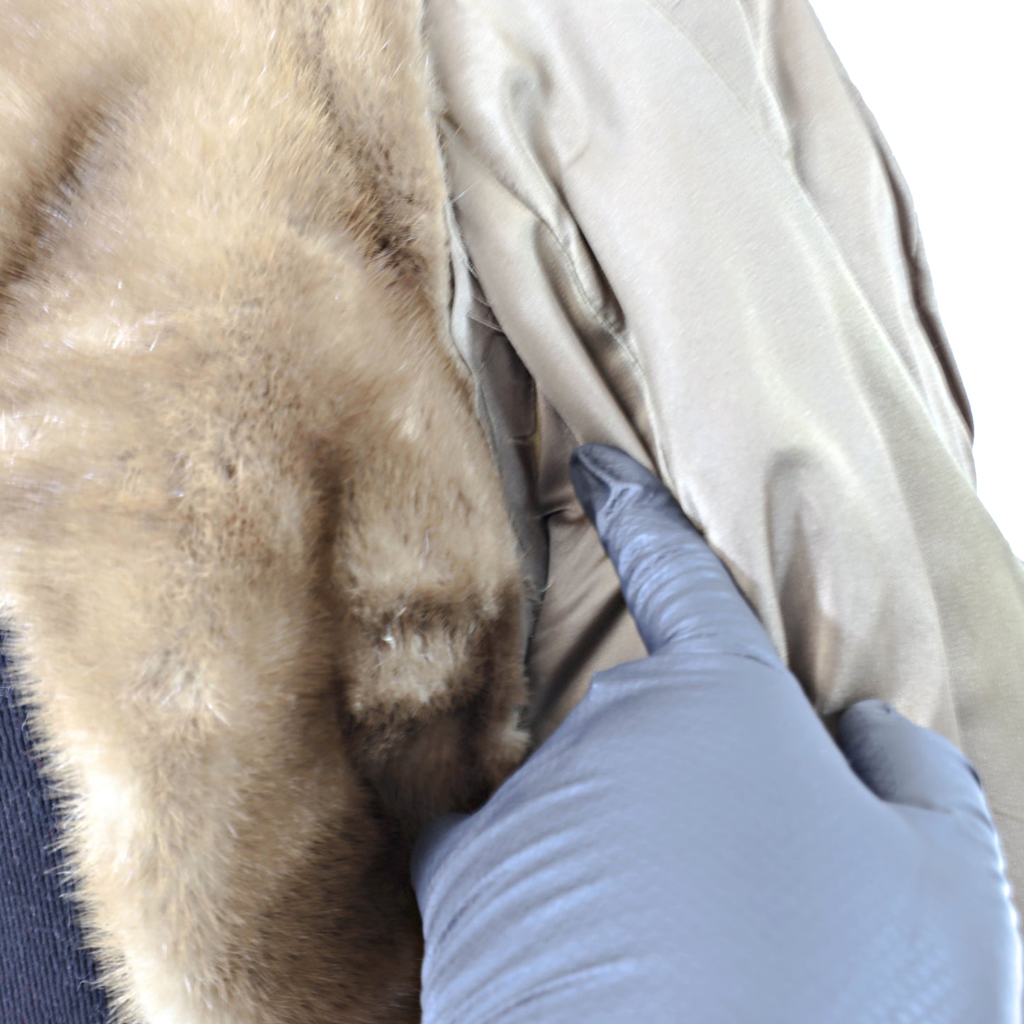 Light Brown Mink Jacket- Size L