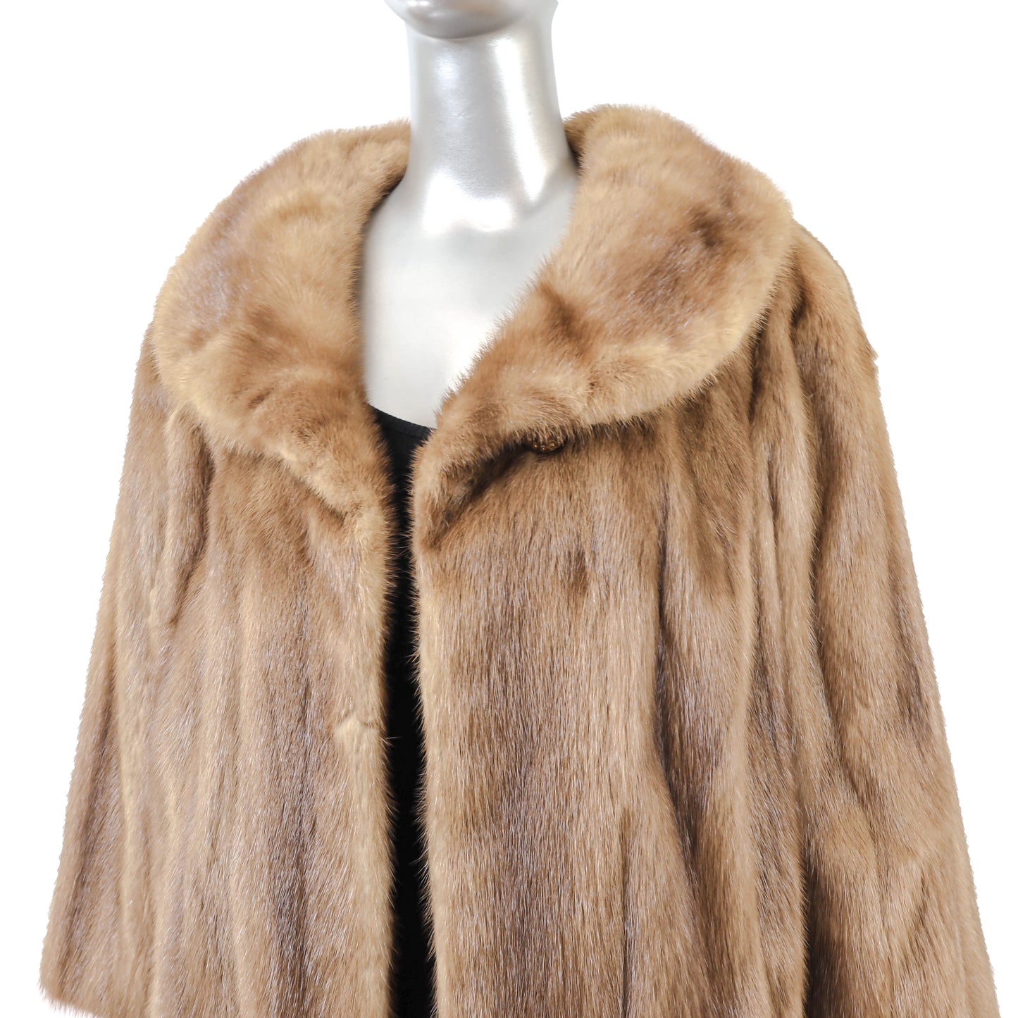 Light Brown Mink Jacket- Size L