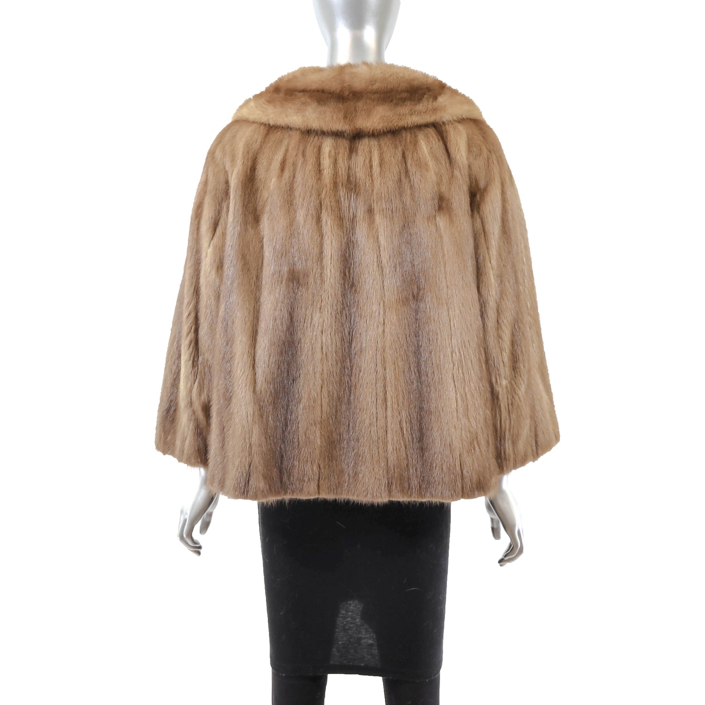 Light Brown Mink Jacket- Size L