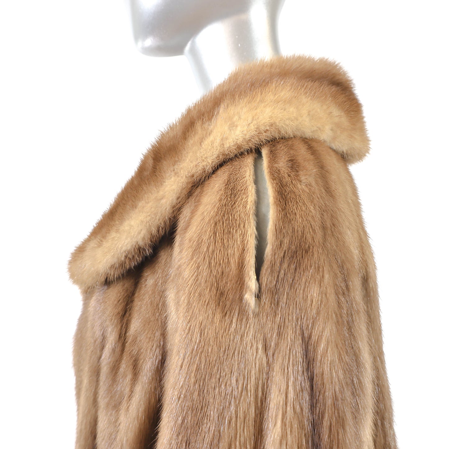 Light Brown Mink Jacket- Size L