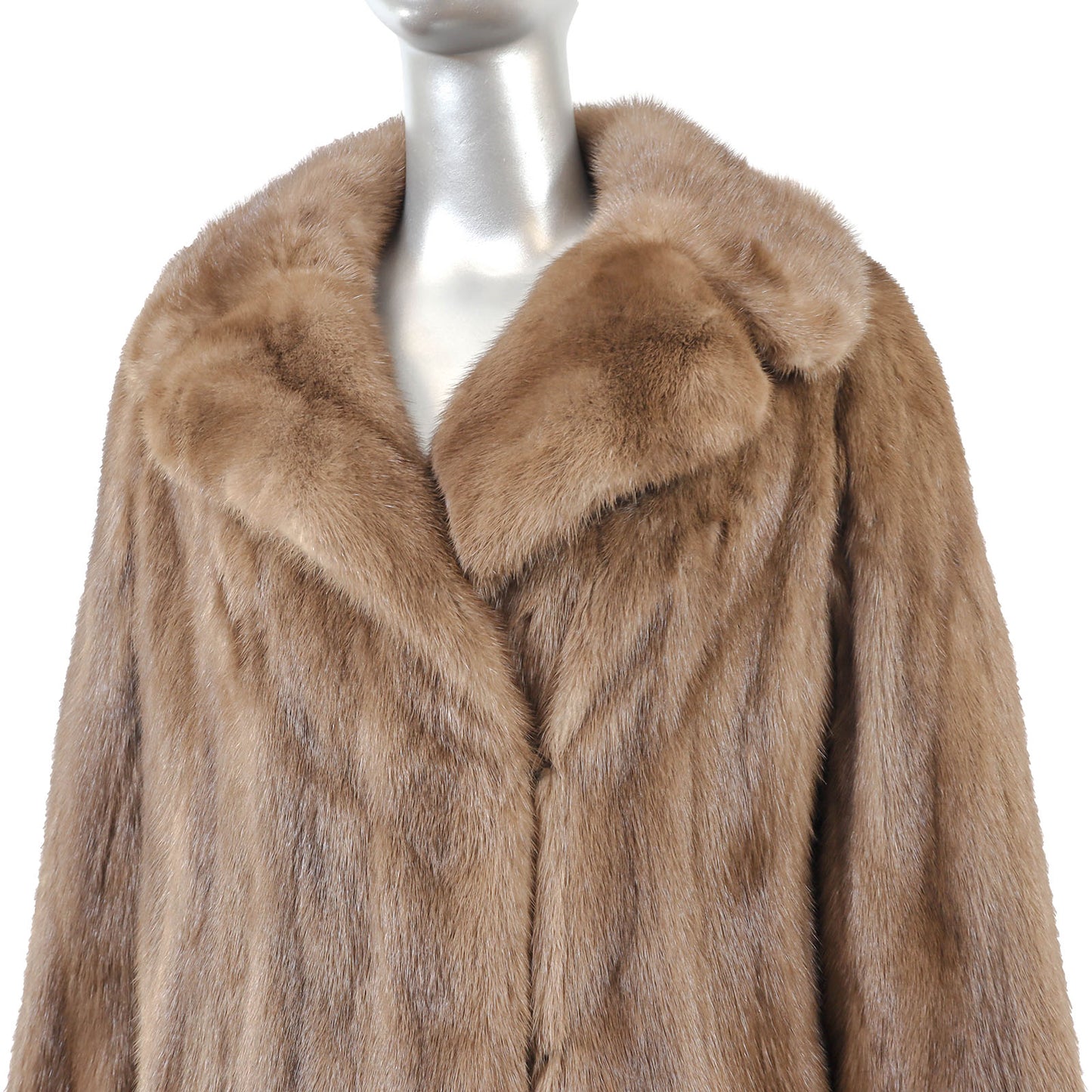 Light Brown Mink Jacket- Size M