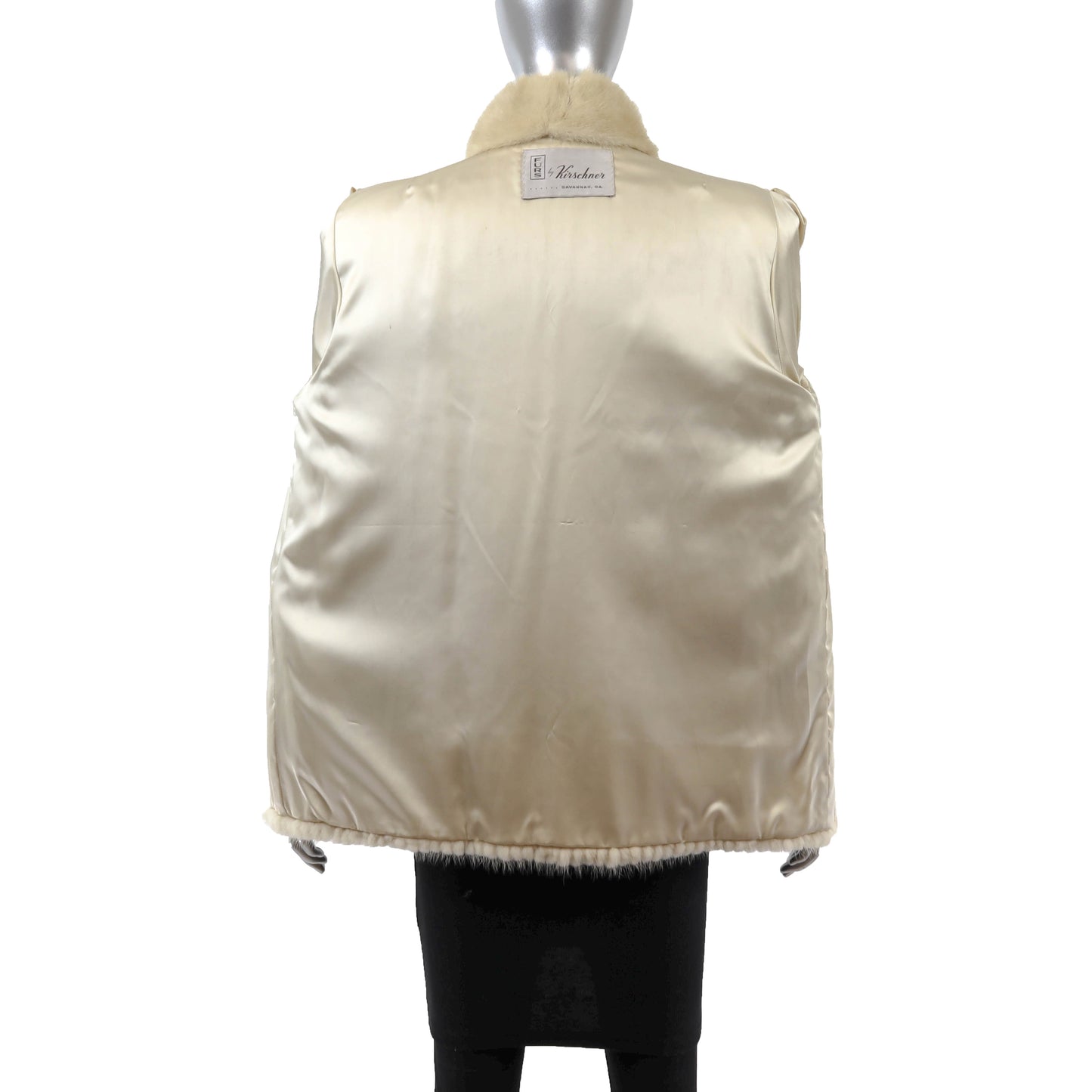 Pastel Corded Mink Jacket- Size M