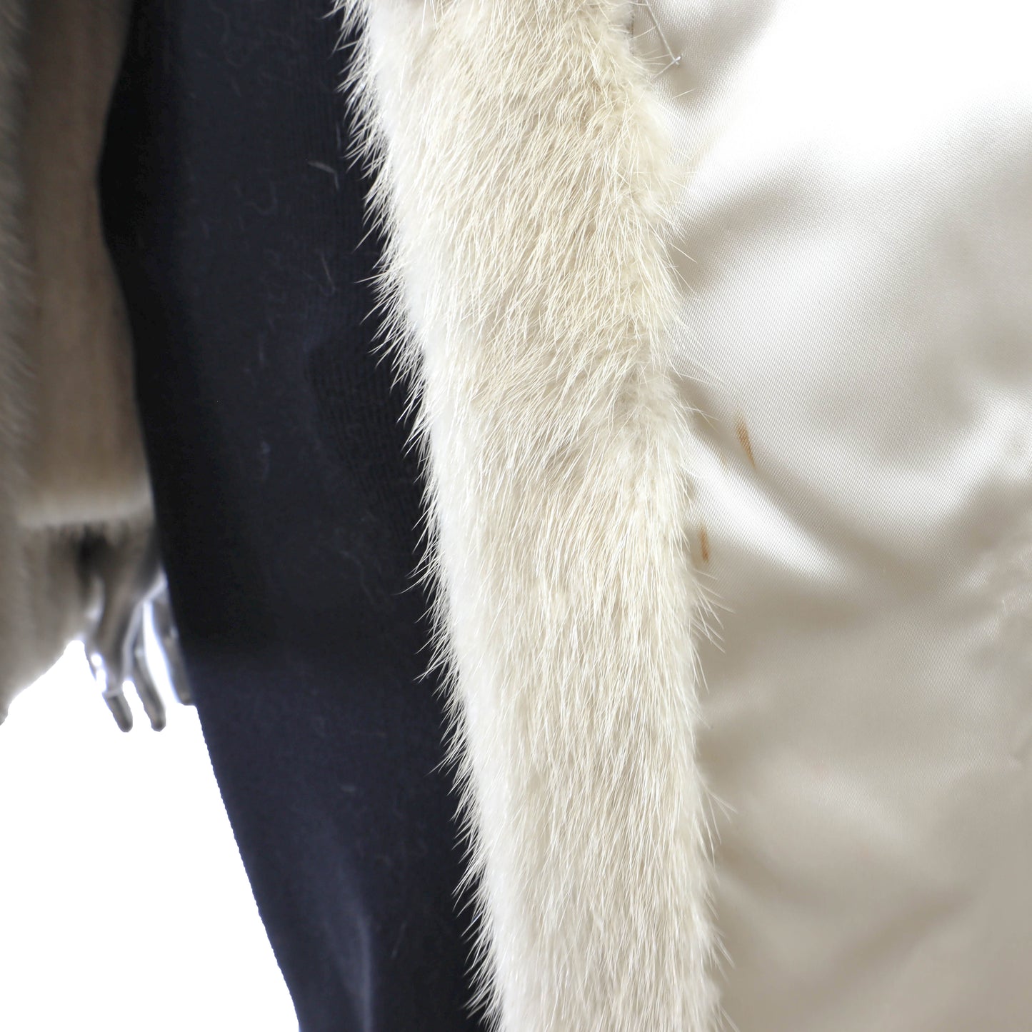 Pastel Corded Mink Jacket- Size M
