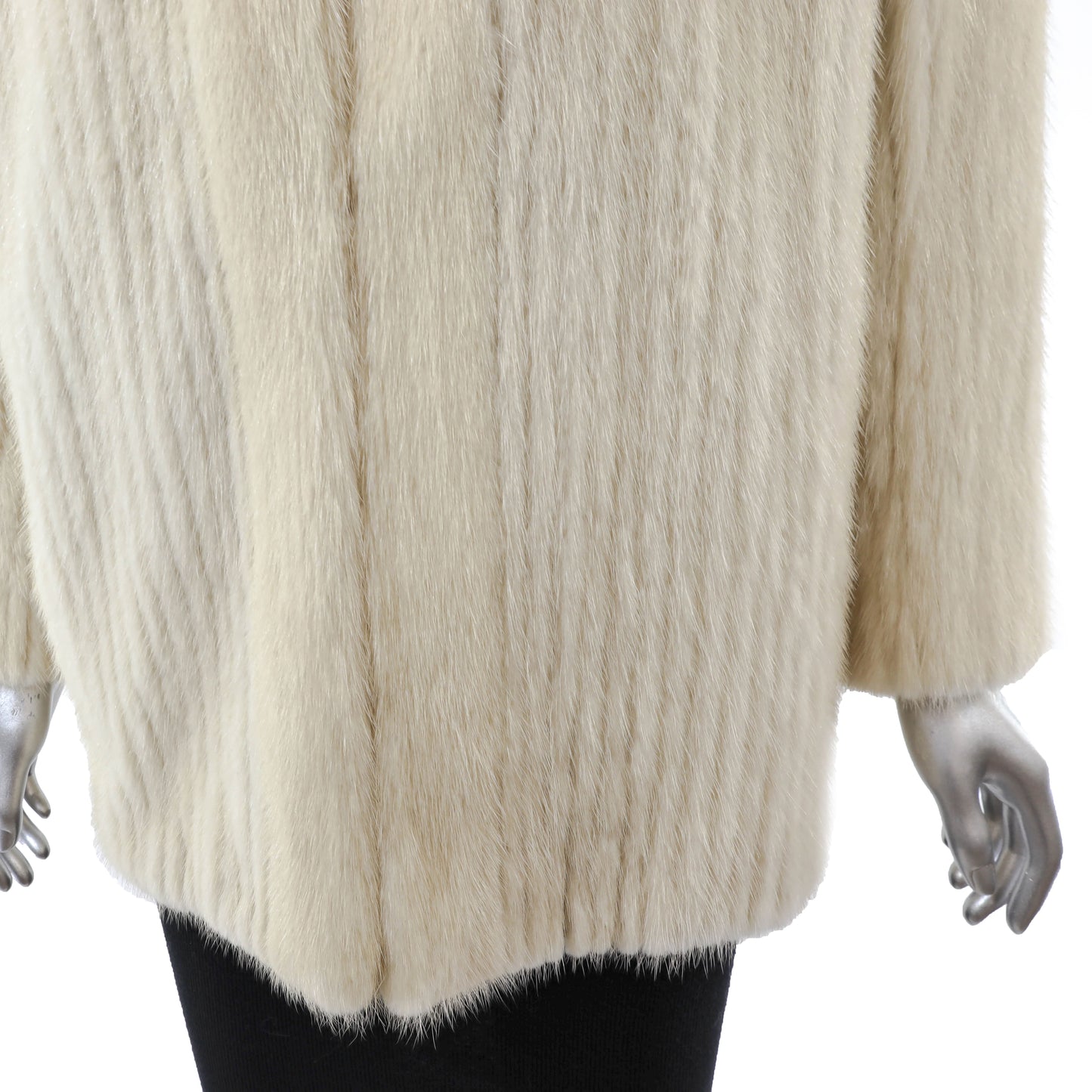 Pastel Corded Mink Jacket- Size M