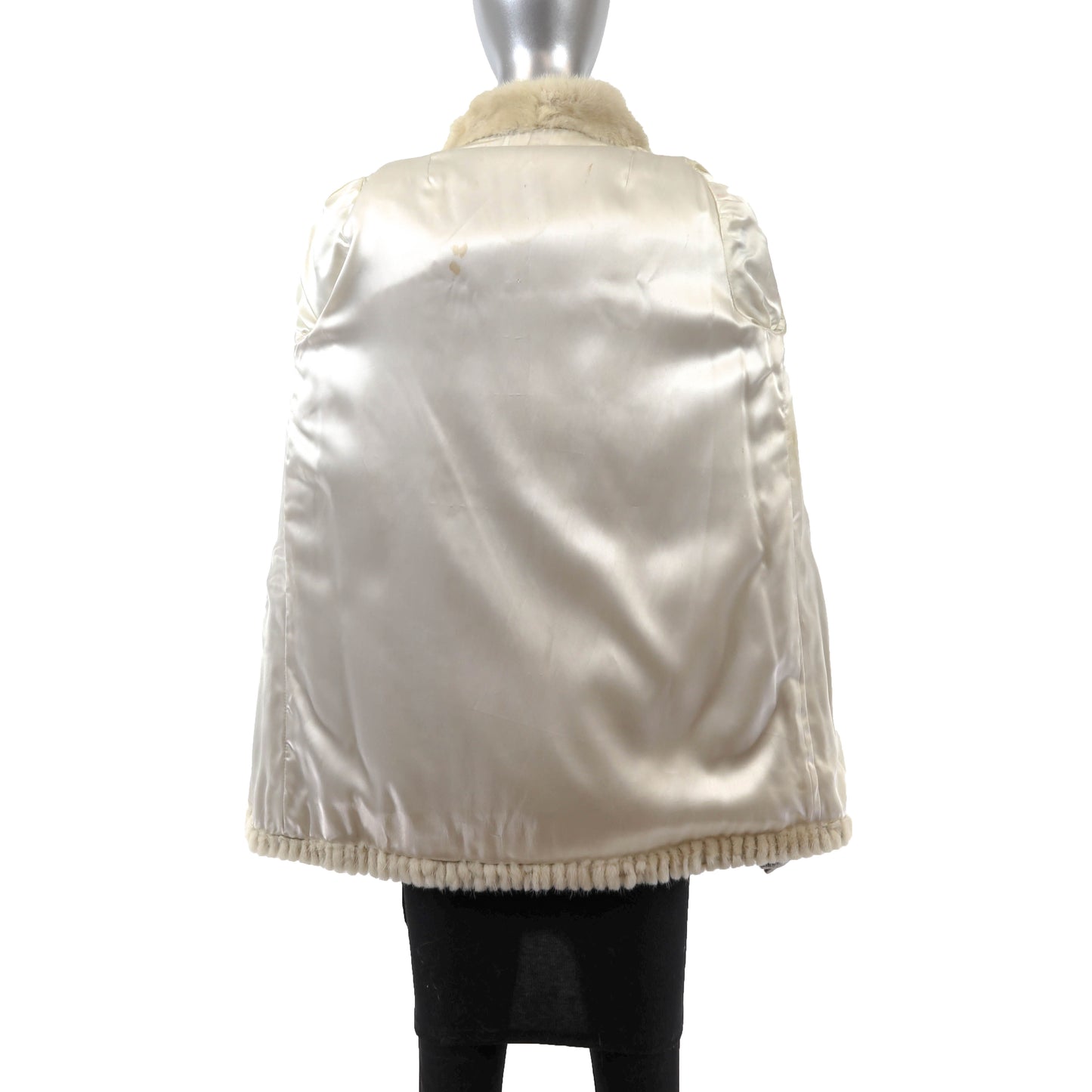 Beige Mink Corded Jacket- Size S