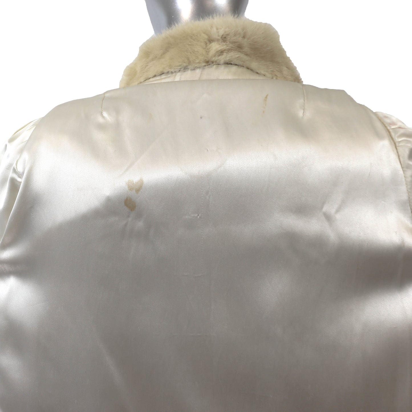 Beige Mink Corded Jacket- Size S