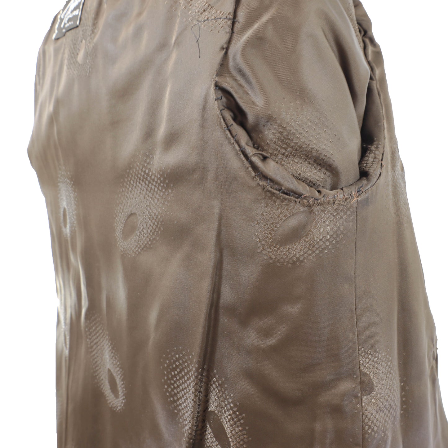 Brown Section Mink Jacket- Size M