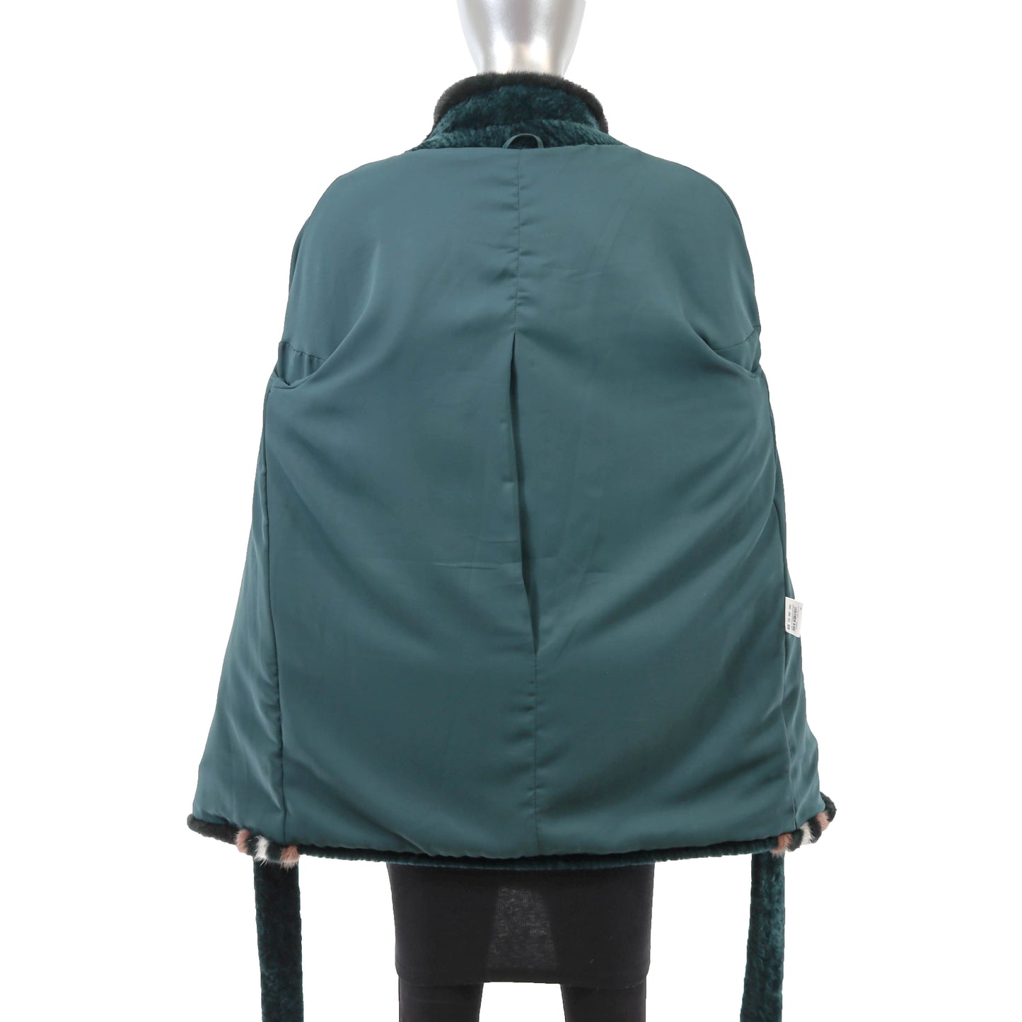Emerald Mink and Shearling Jacket- Size M