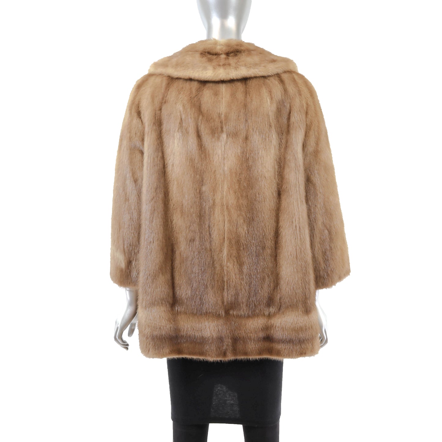 Light Brown Mink Jacket- Size M