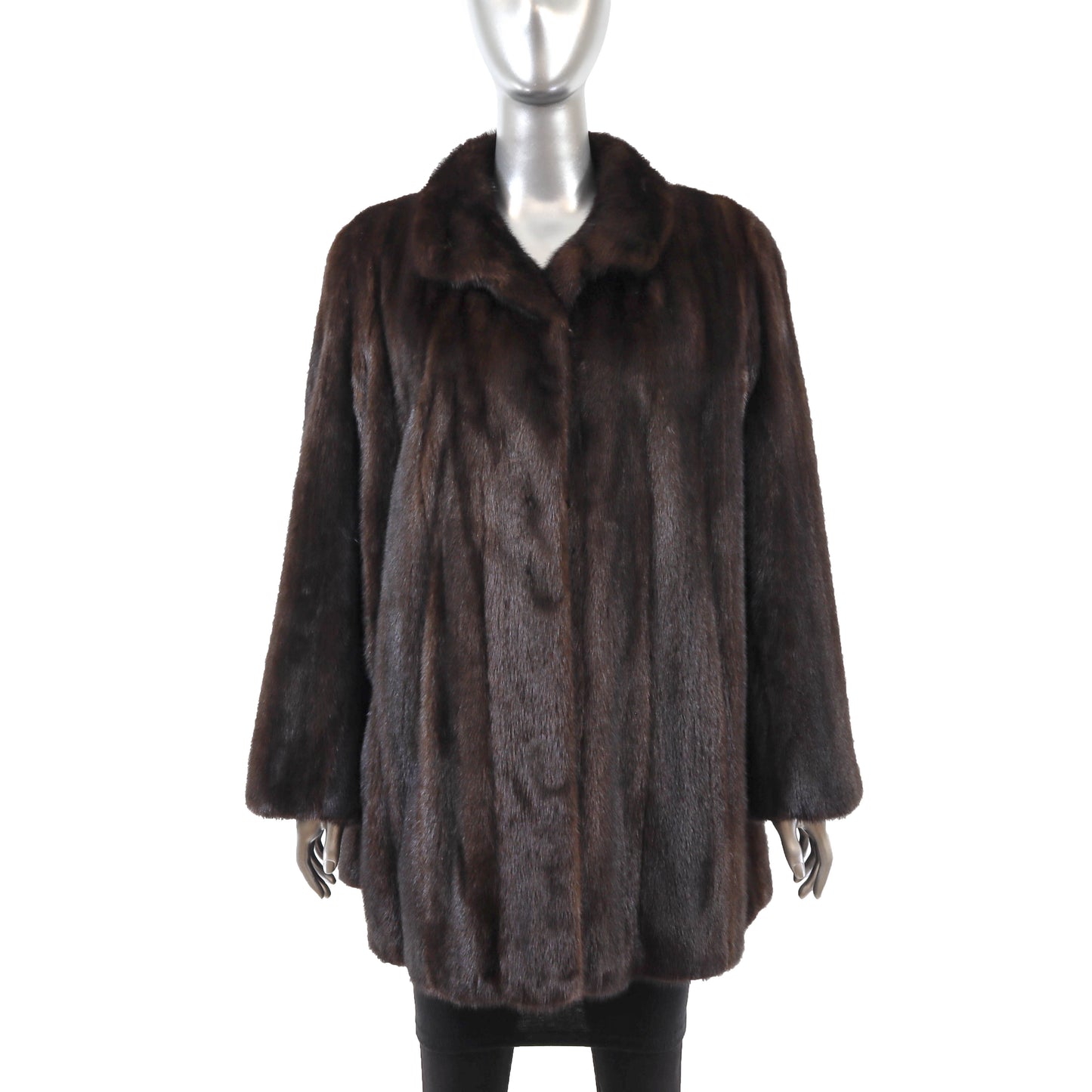 Neiman Marcus Brown Mink Jacket- Size XXL