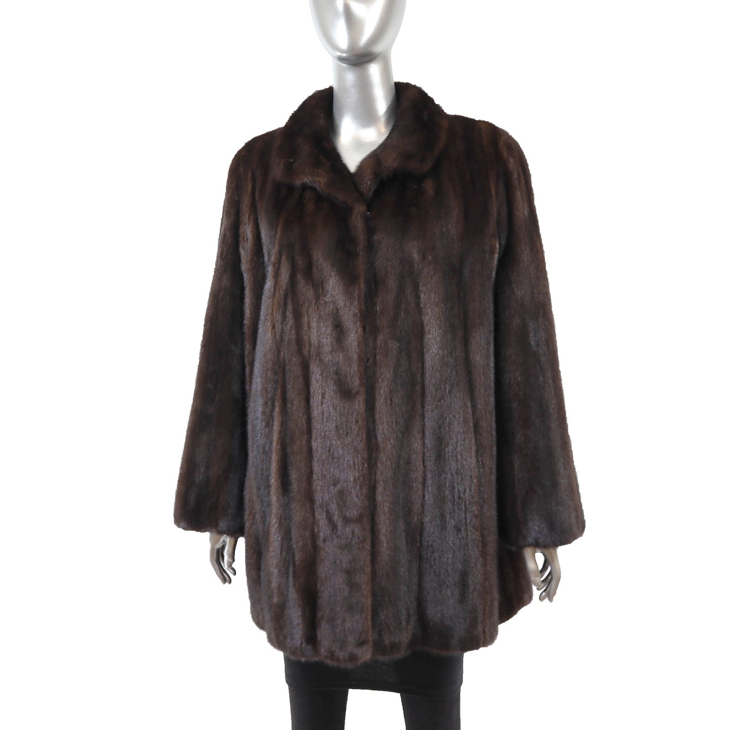 Neiman Marcus Brown Mink Jacket- Size XXL