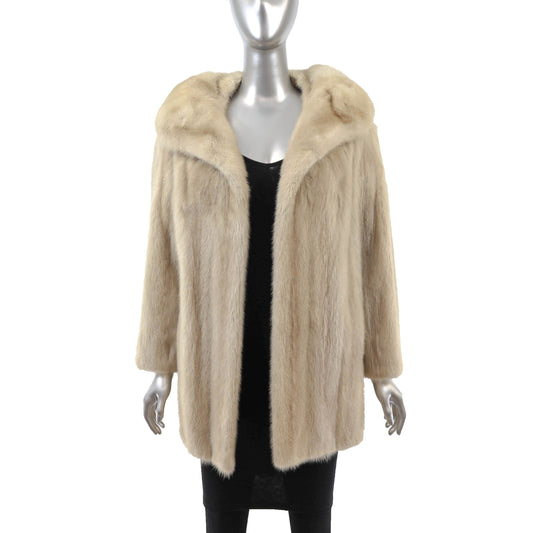 Pastel Mink Jacket- Size L