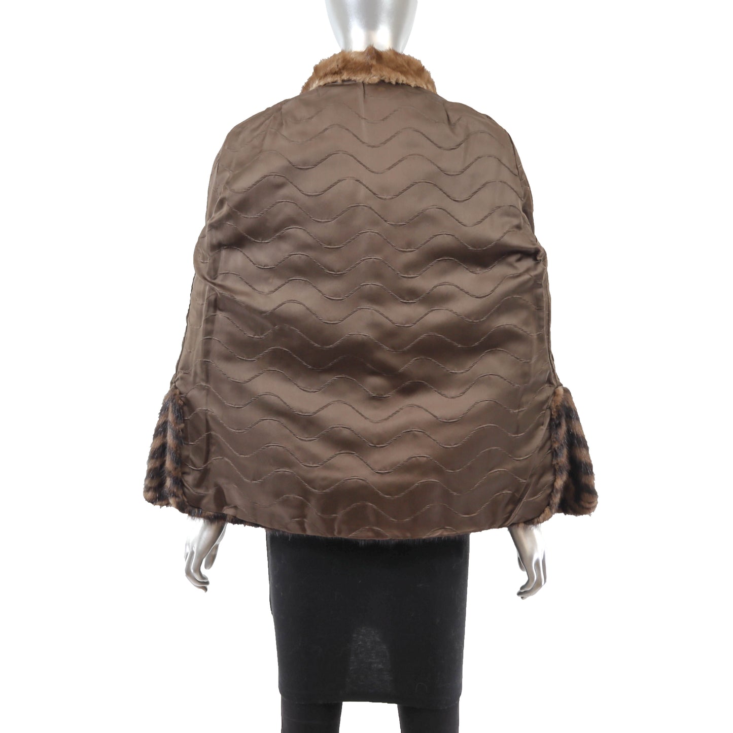 Light Brown Mink Jacket- Size M
