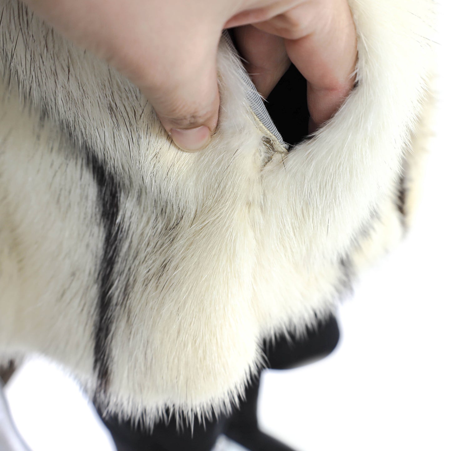 Cross Mink Jacket- Size L