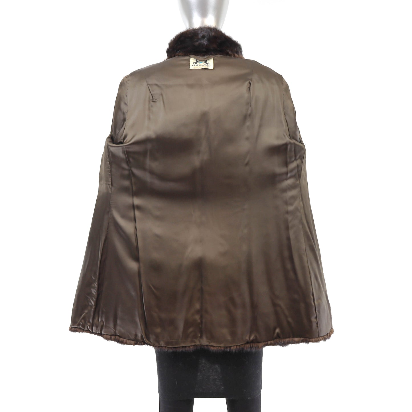 Mahogany Mink Jacket- Size M