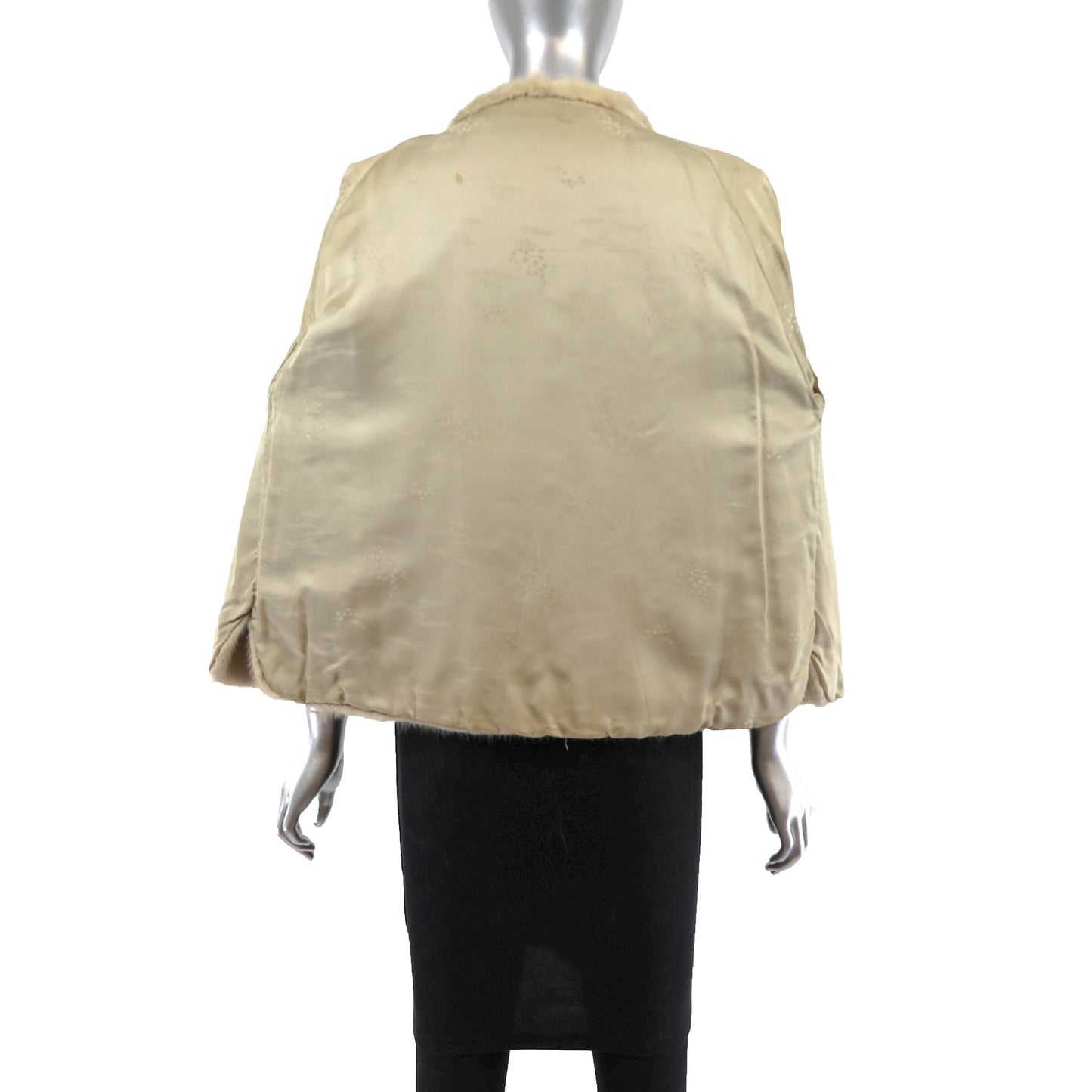 Tourmaline Mink Jacket- Size M