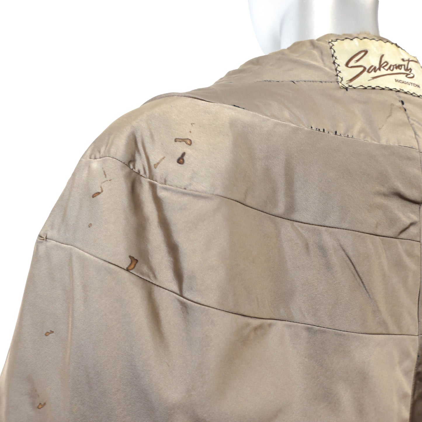 Light Brown Mink Stole- Size Free