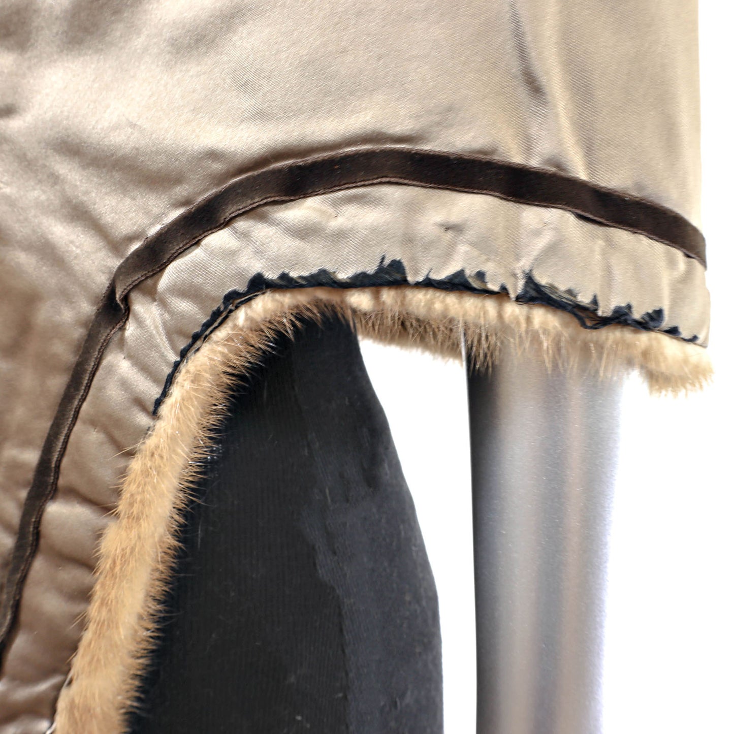 Light Brown Mink Stole- Size Free