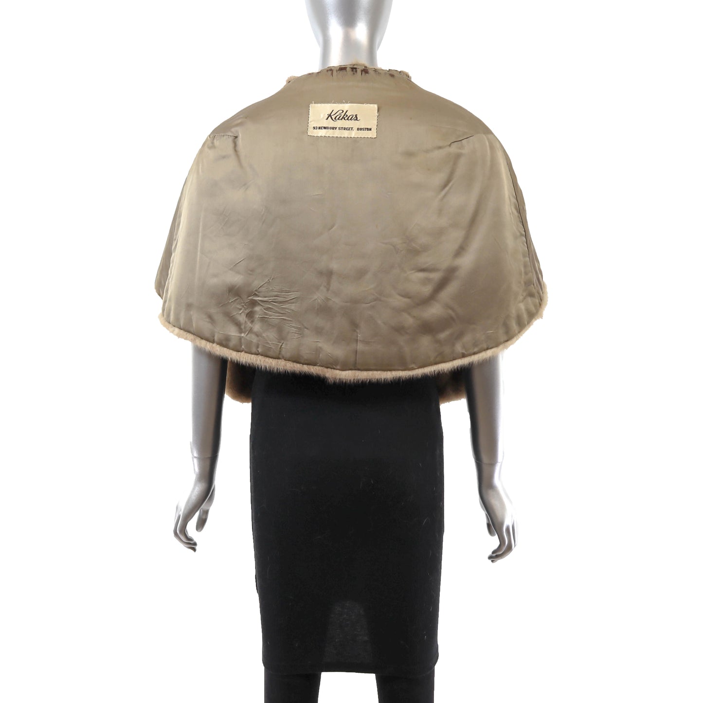 Light Brown Mink Stole- Size Free