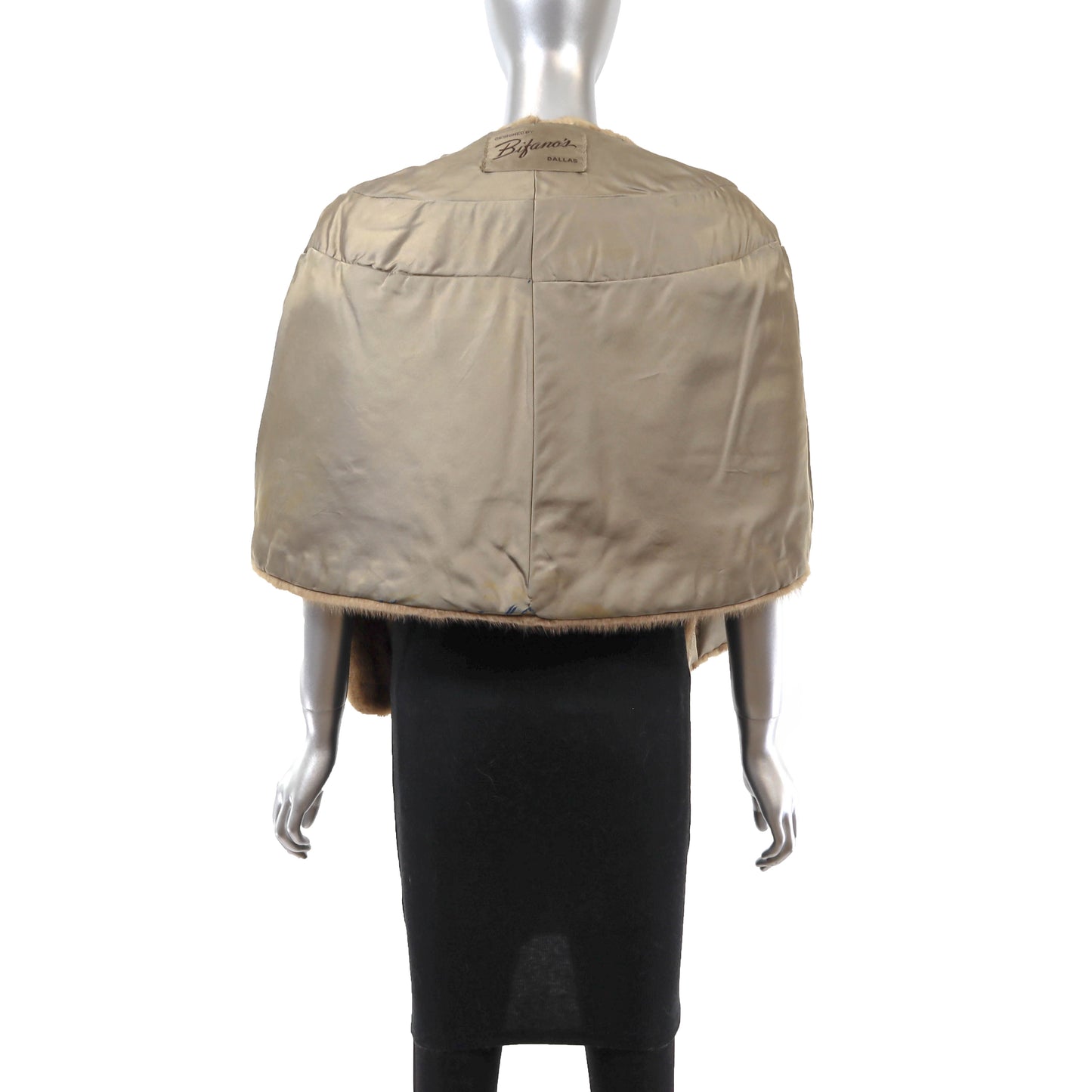 Light Brown Mink Stole- Size Free