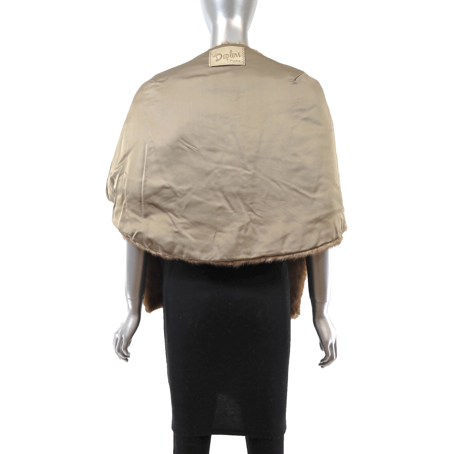 Light Brown Mink Stole- Size Free