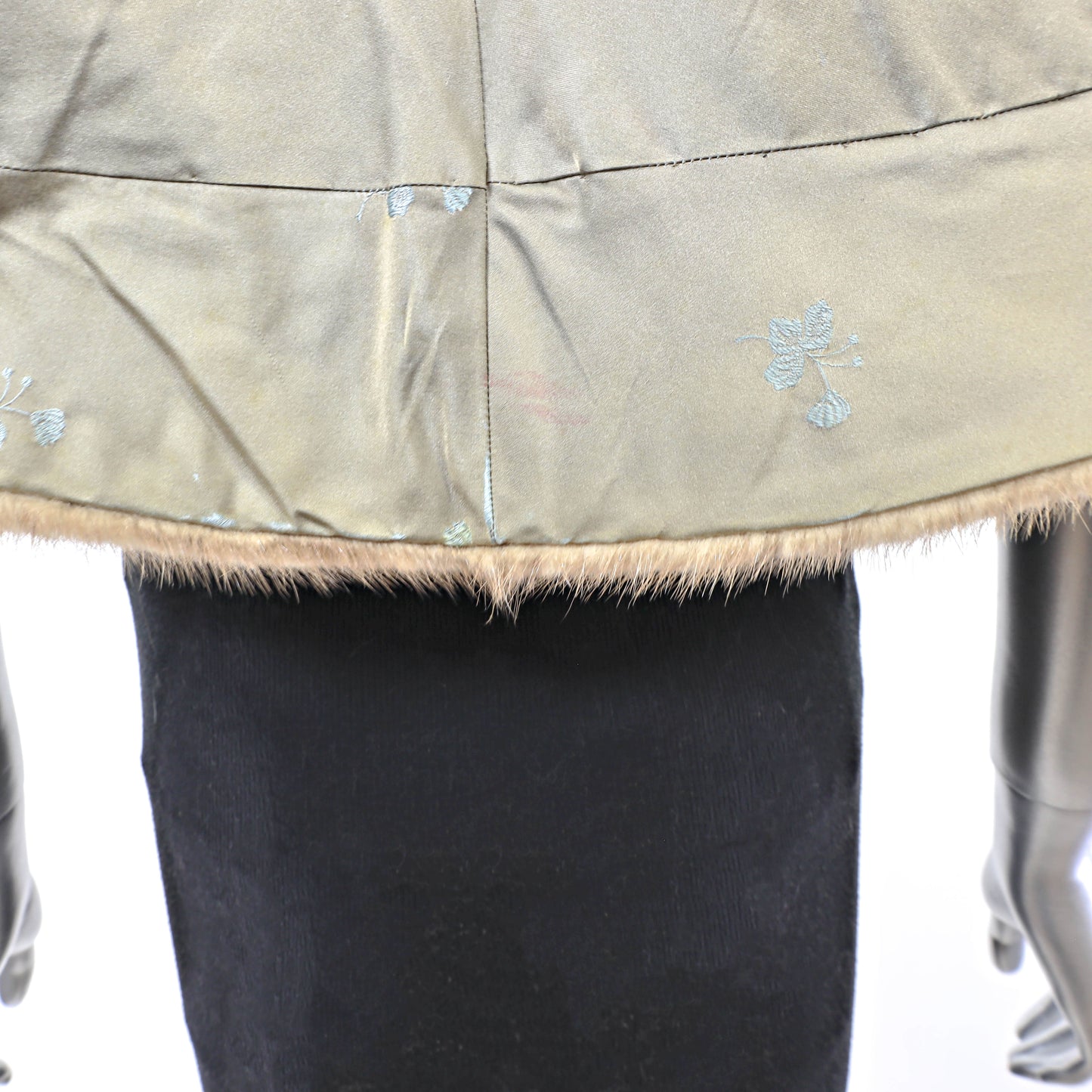 Light Brown Mink Stole- Size Free