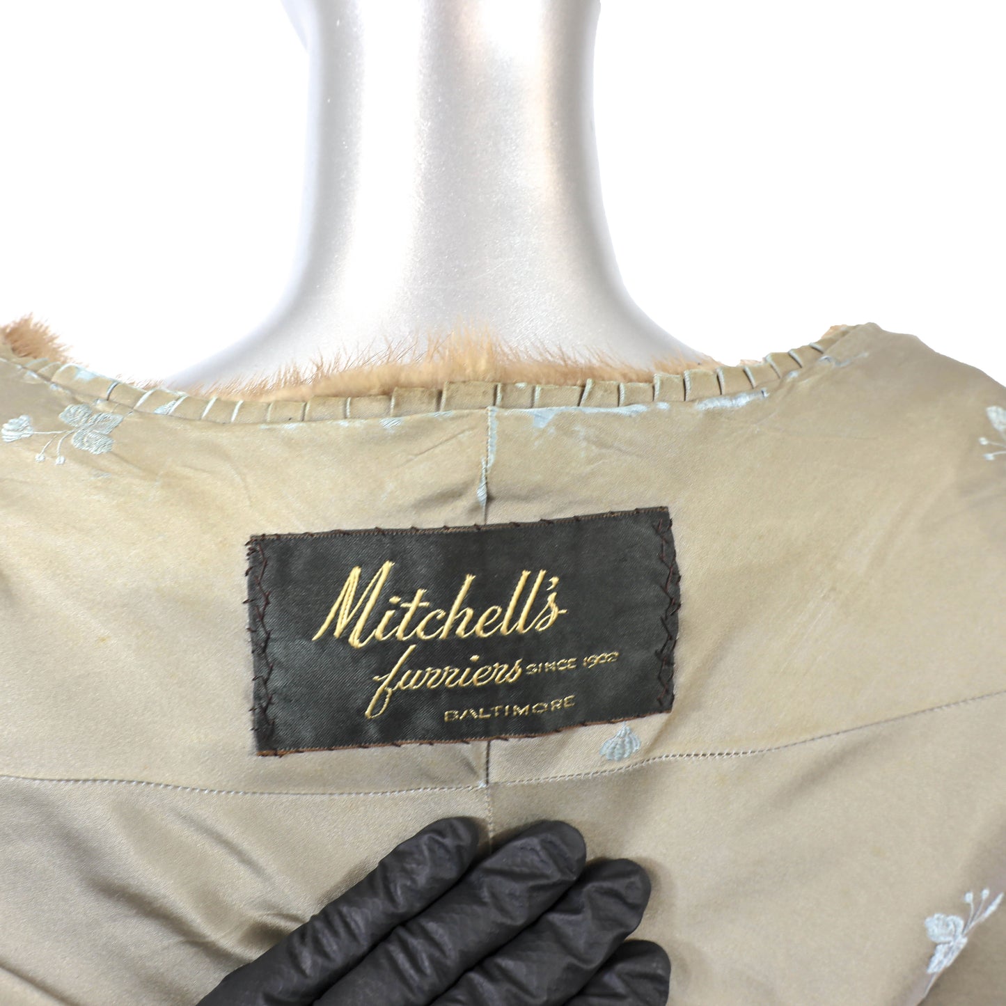 Light Brown Mink Stole- Size Free