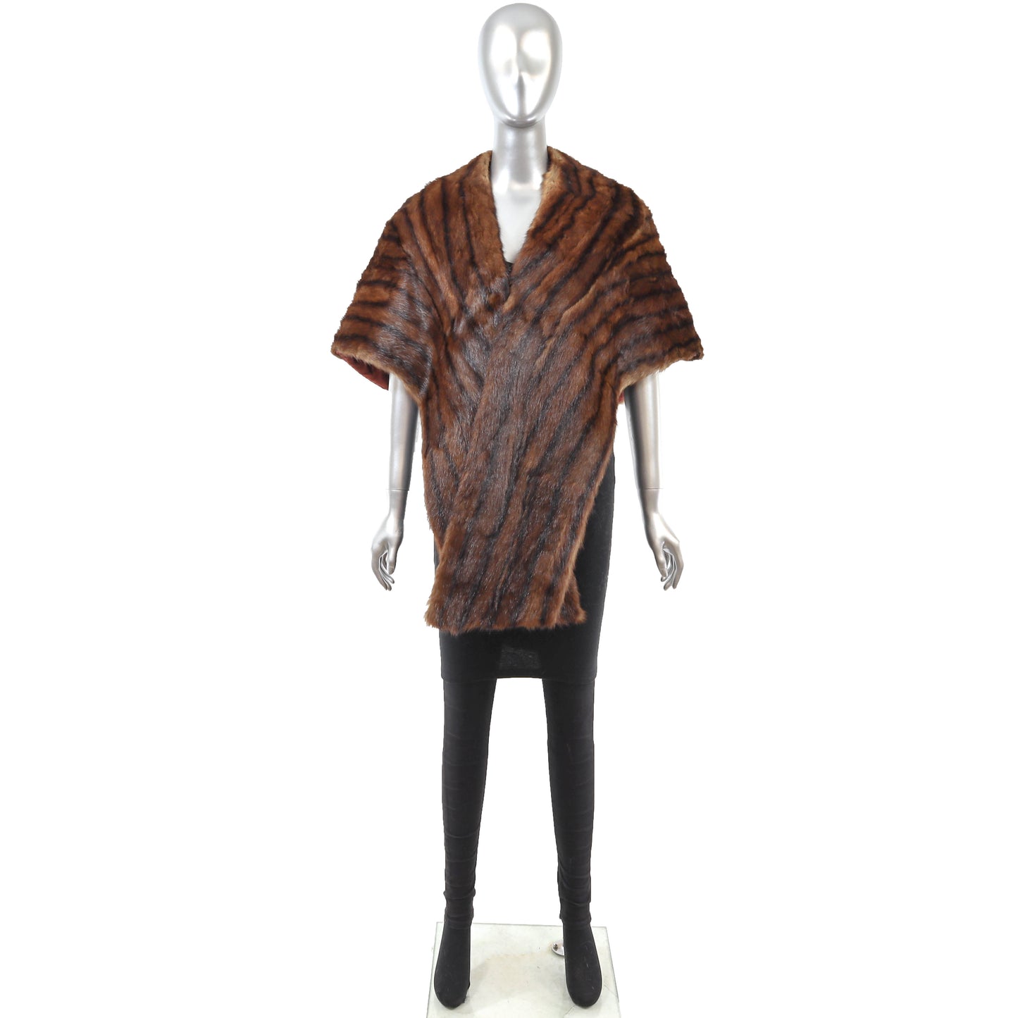 Chinese Mink Stole- Size Free