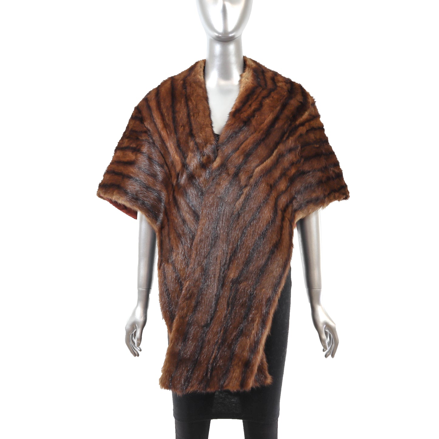 Chinese Mink Stole- Size Free