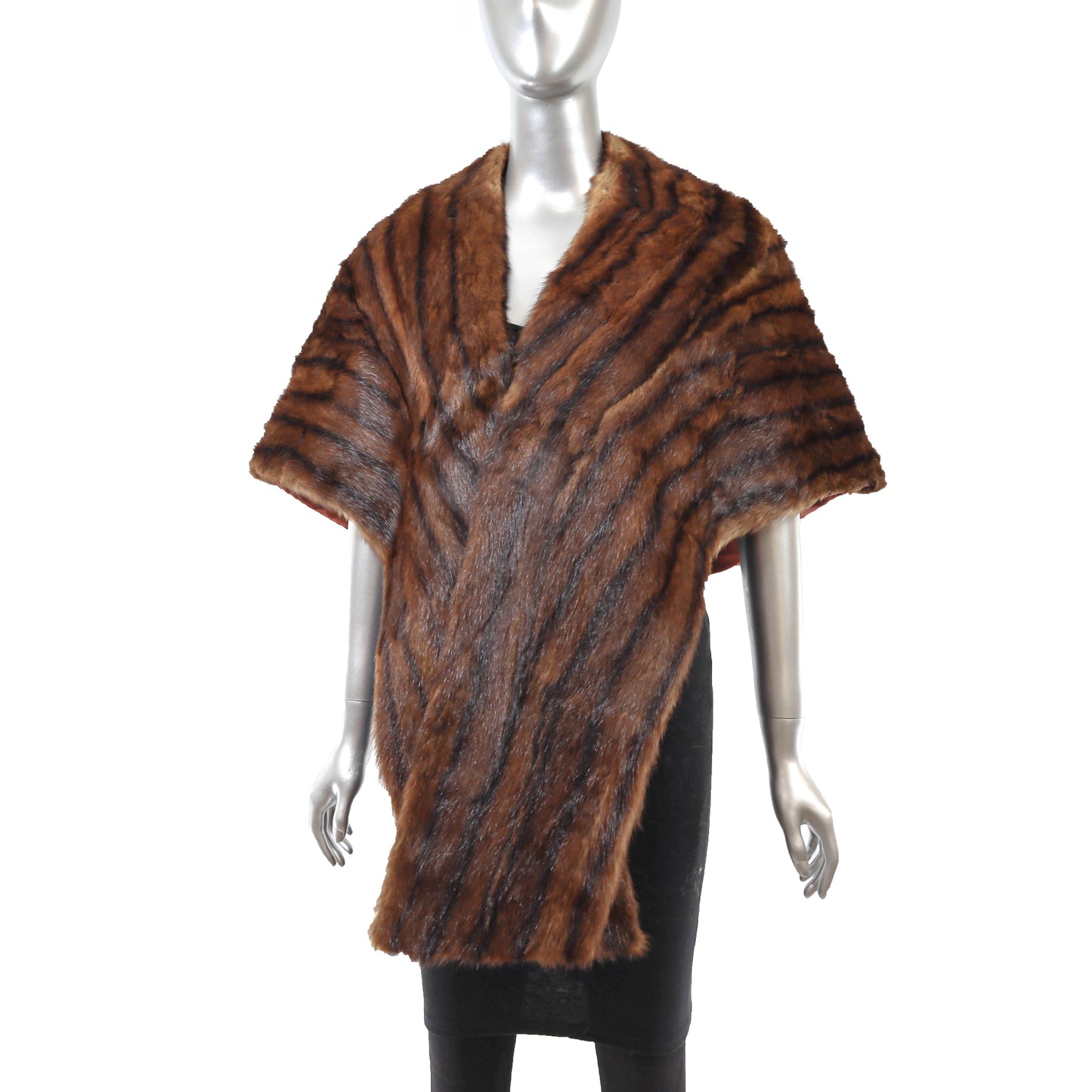 Chinese Mink Stole- Size Free