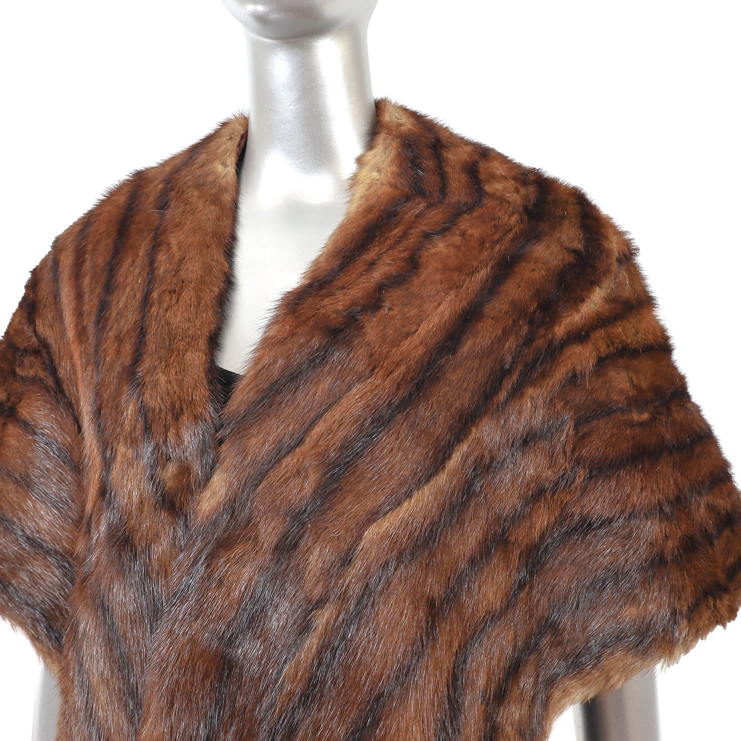 Chinese Mink Stole- Size Free
