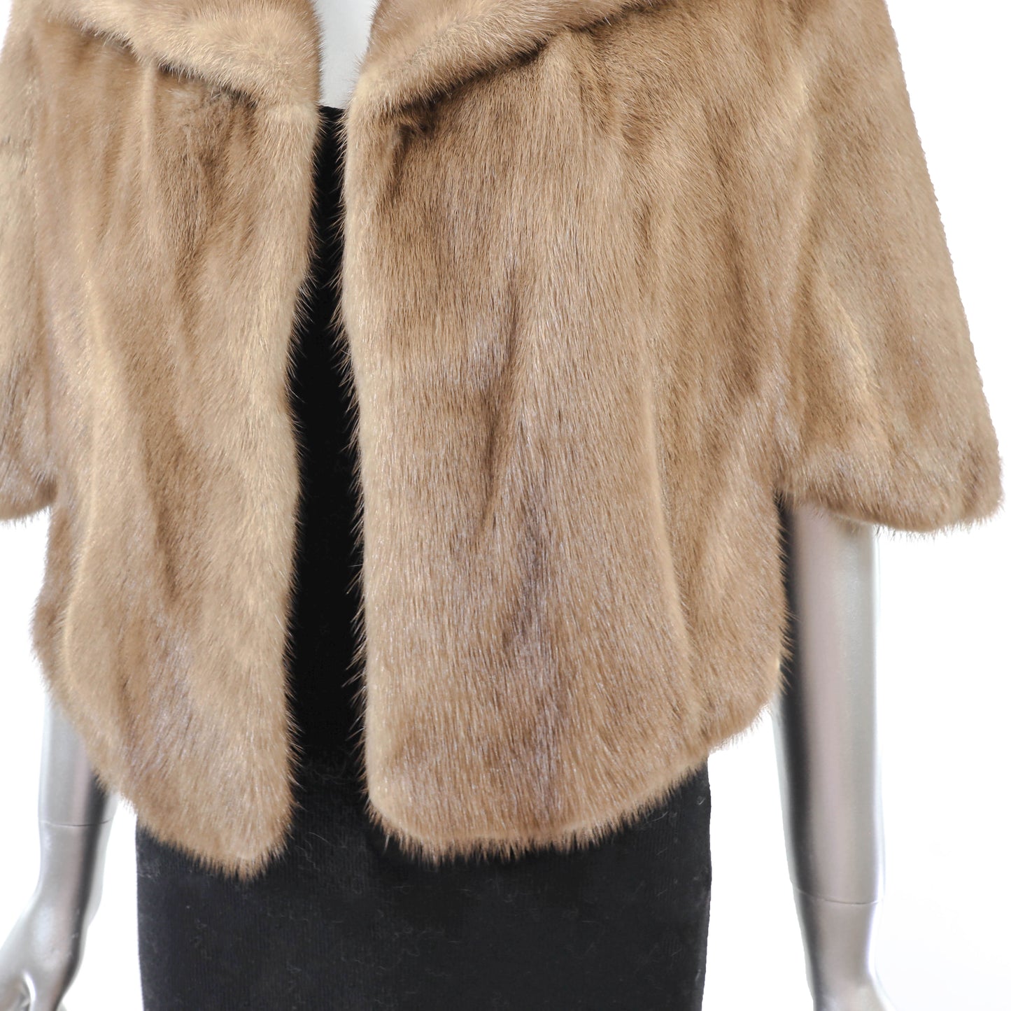 Light Brown Mink Stole- Size Free