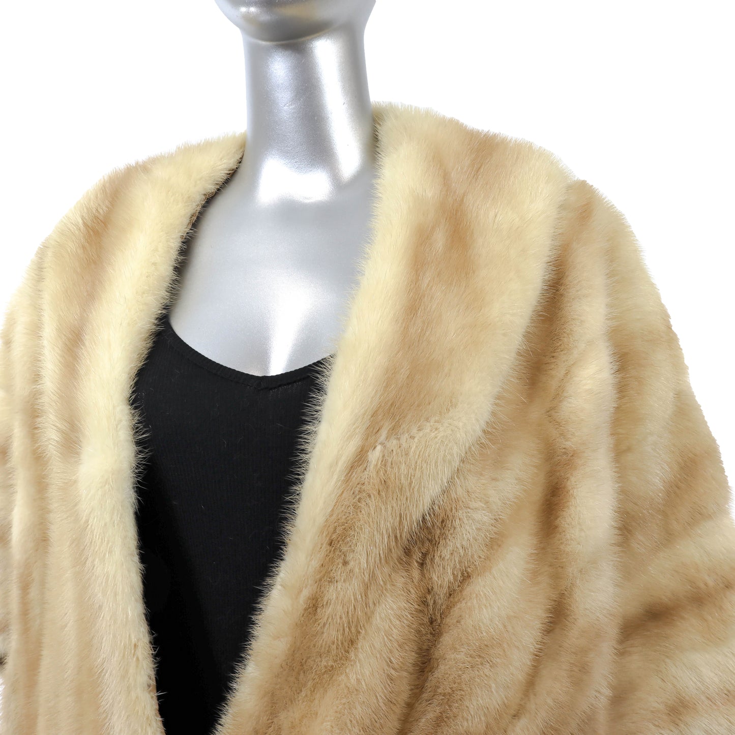 Pastel Mink Stole- Size Free