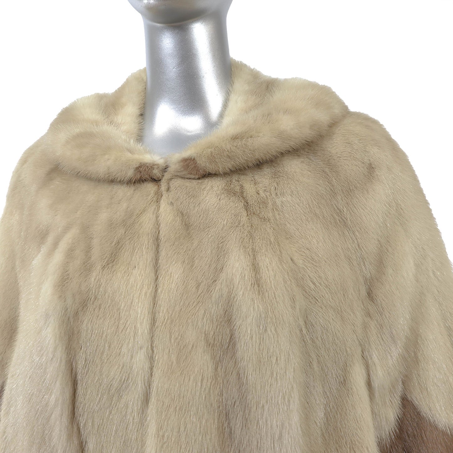 Pastel Mink Cape- Size S