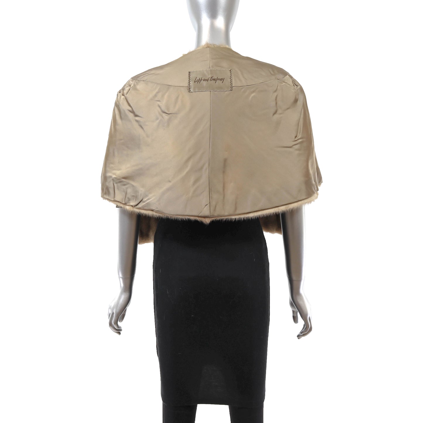 Light Brown Mink Stole- Size Free