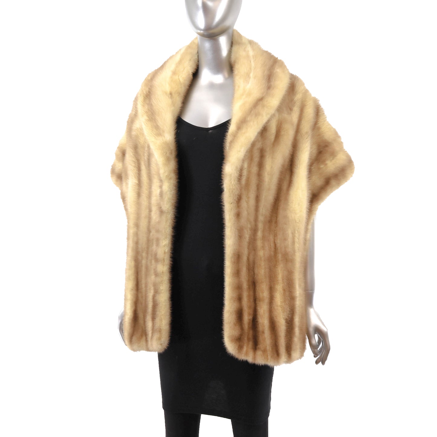 Pastel Mink Stole- Size Free