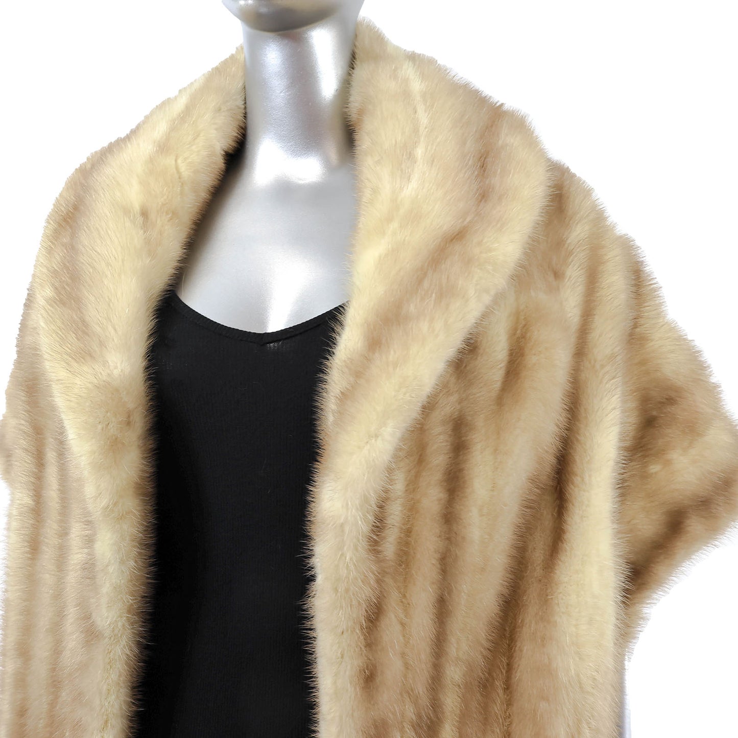 Pastel Mink Stole- Size Free