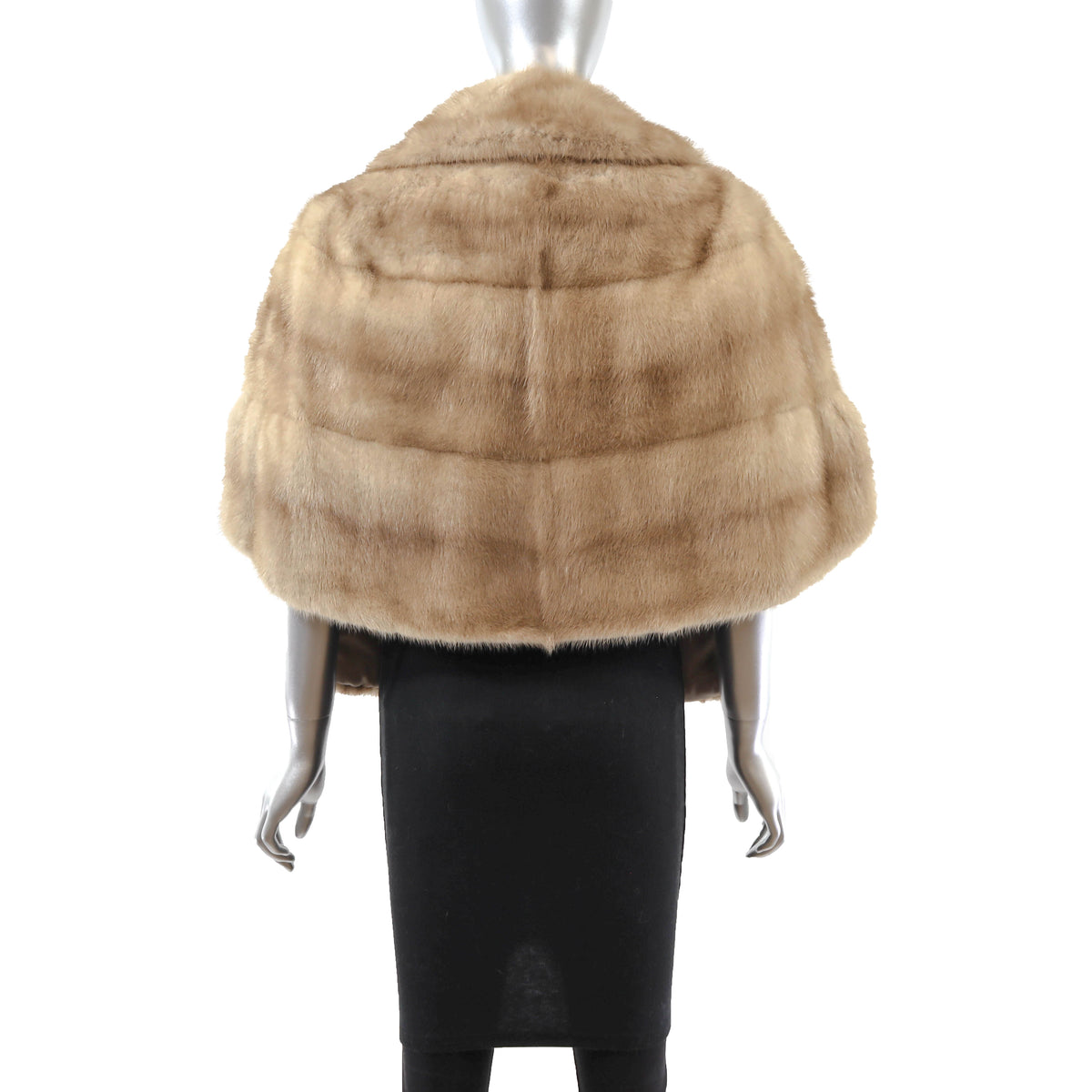 Light Brown Mink Stole- Size Free