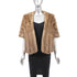 Autumn Haze Mink Stole- Size Free